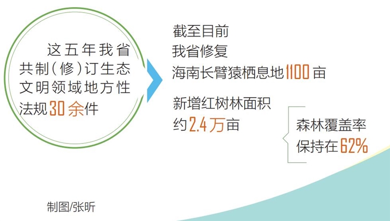 海南生态文明建设纵深推进 生态环境整治实现新突破